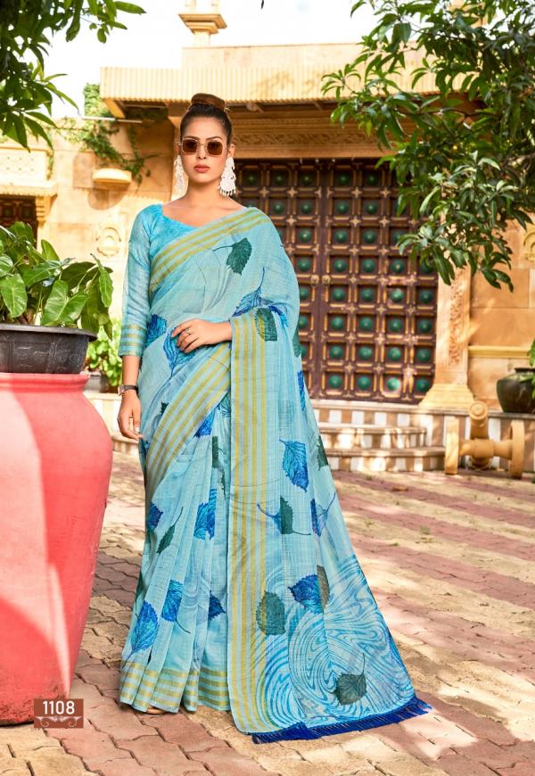 Vinamra Ramada Silk Vol 1 New Styles Printed Cotton Saree Collection